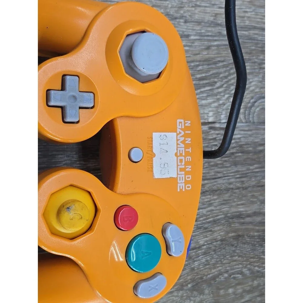 Official Nintendo Spice Orange GameCube Controller OEM (DOL-003) Original